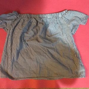 Off the shoulder shirt